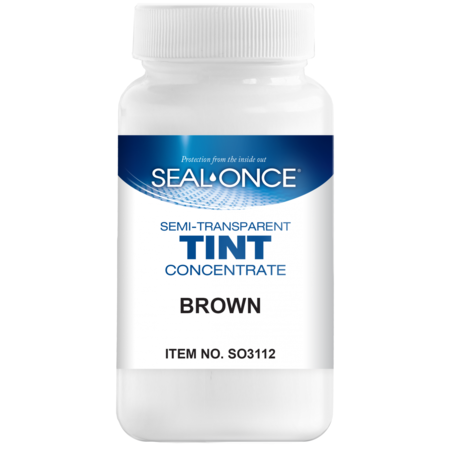 Seal-Once Brown Color Tint, 1 Bottle Tint per Gallon of Sealer SO3112